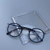 Retro blue light blocking glasses